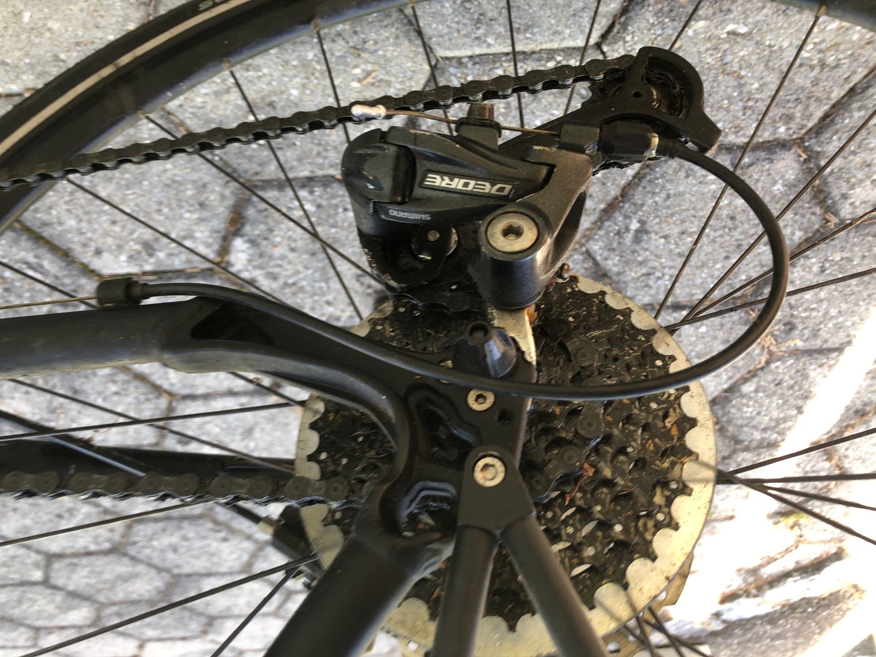 Shimano Biciclette: Velo schwarz Ortler gross 56 sm Ramen – Usato da Zollikofen venduto da lorik007 6
