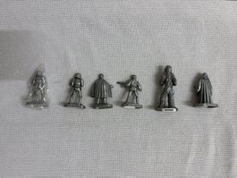 NEUE Star Wars 6 Zinnfiguren Set, selten, Sammlerstücke 1995