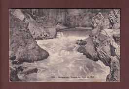 GORGES DE L'AREUSE au Saut de Brot - 1913