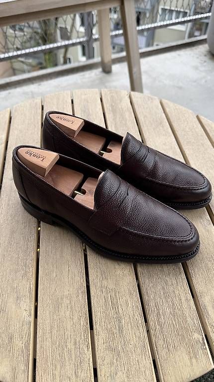 Scarpe da uomo: Loake Imperial Dark Brown Grain 7.5 – Usato da Zürich venduto da ALEXLIn