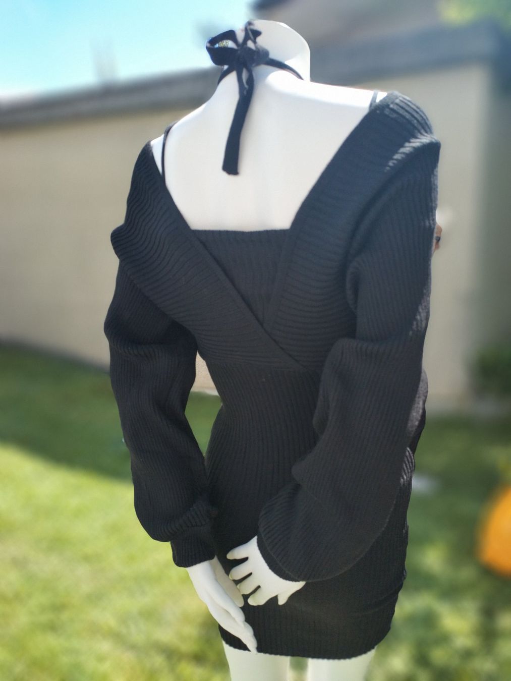 Kleider: Damen Herbst Kleid, schwarz, Gr. S – Neu (gemäss Beschreibung) aus STEFFISBURG von Sumerstorm 3