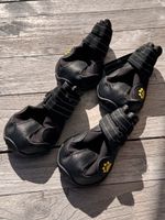 Hundeschuhe schwarz 4er Set