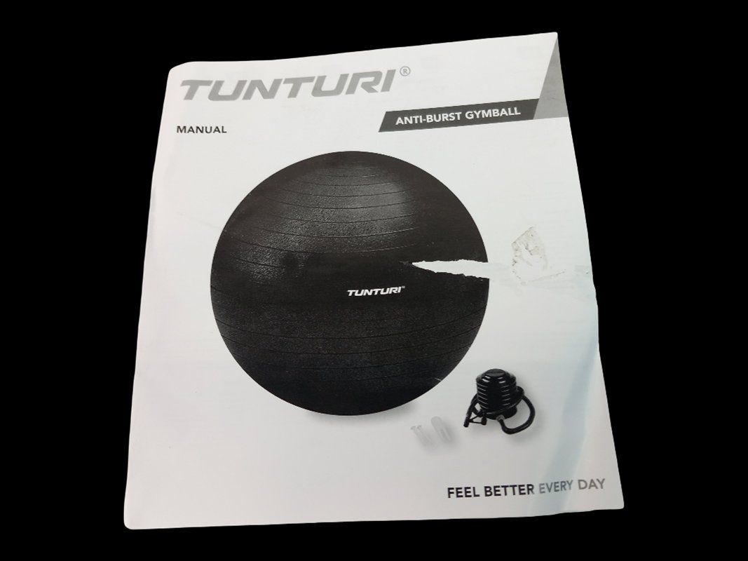 Tunturi Hometrainer: TUNTURI Gym Ball Hellblau 65 cm – Neu (gemäss Beschreibung) aus Hünenberg von Restwert_Zug 8