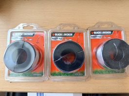 À donner  3 bobines de fil Black & Decker A6111-XJ (neuves)