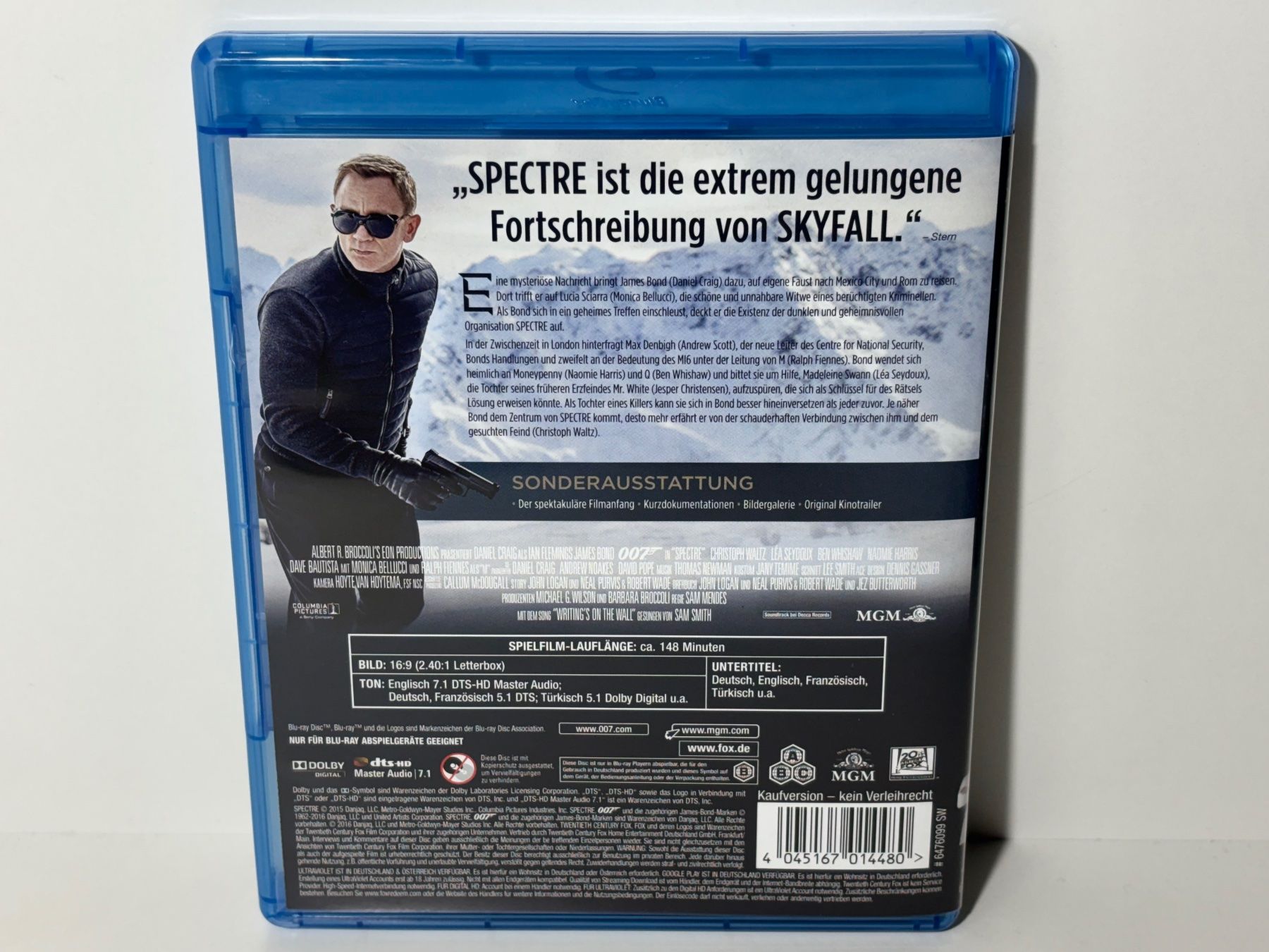 Tutti i DVDs: James Bond - Spectre Blu Ray – Usato da Wilderswil venduto da Sstriker 1