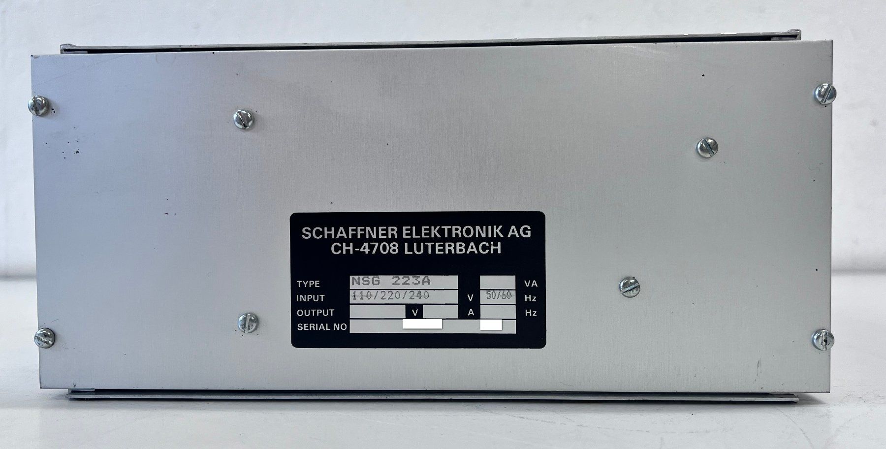 Matériel de laboratoire: Schaffner NSG223A Interference Simulator – D'occasion à Niederdorf par LeptonAG_Labor 2