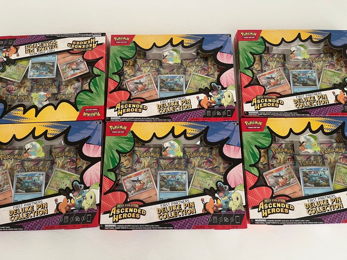 Pokémon Carte collezionabili: 1xPokemon Mega Evolution Ascended Heroes Pin Collection Box – Nuovo e nell'imballaggio originale da Biel/Bienne venduto da eymen