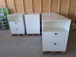 6x Bigla Metallschrank Sideboard Büro Wohnen Werkstatt