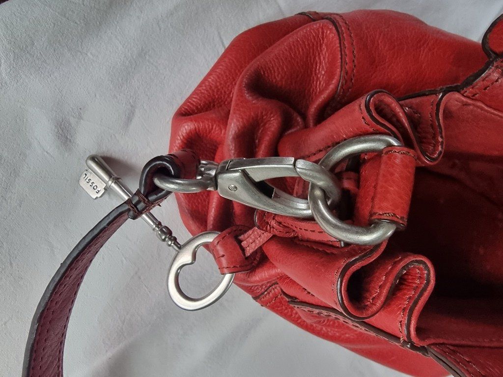 Fossil Borse da donna: FOSSIL HANDTASCHE LEDER  NEU - rot – Nuovo (secondo la descrizione) da Basel venduto da Mamaree 6