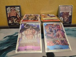 One Piece TCG  One Piece TCG Sammlung ohne Doppelte.