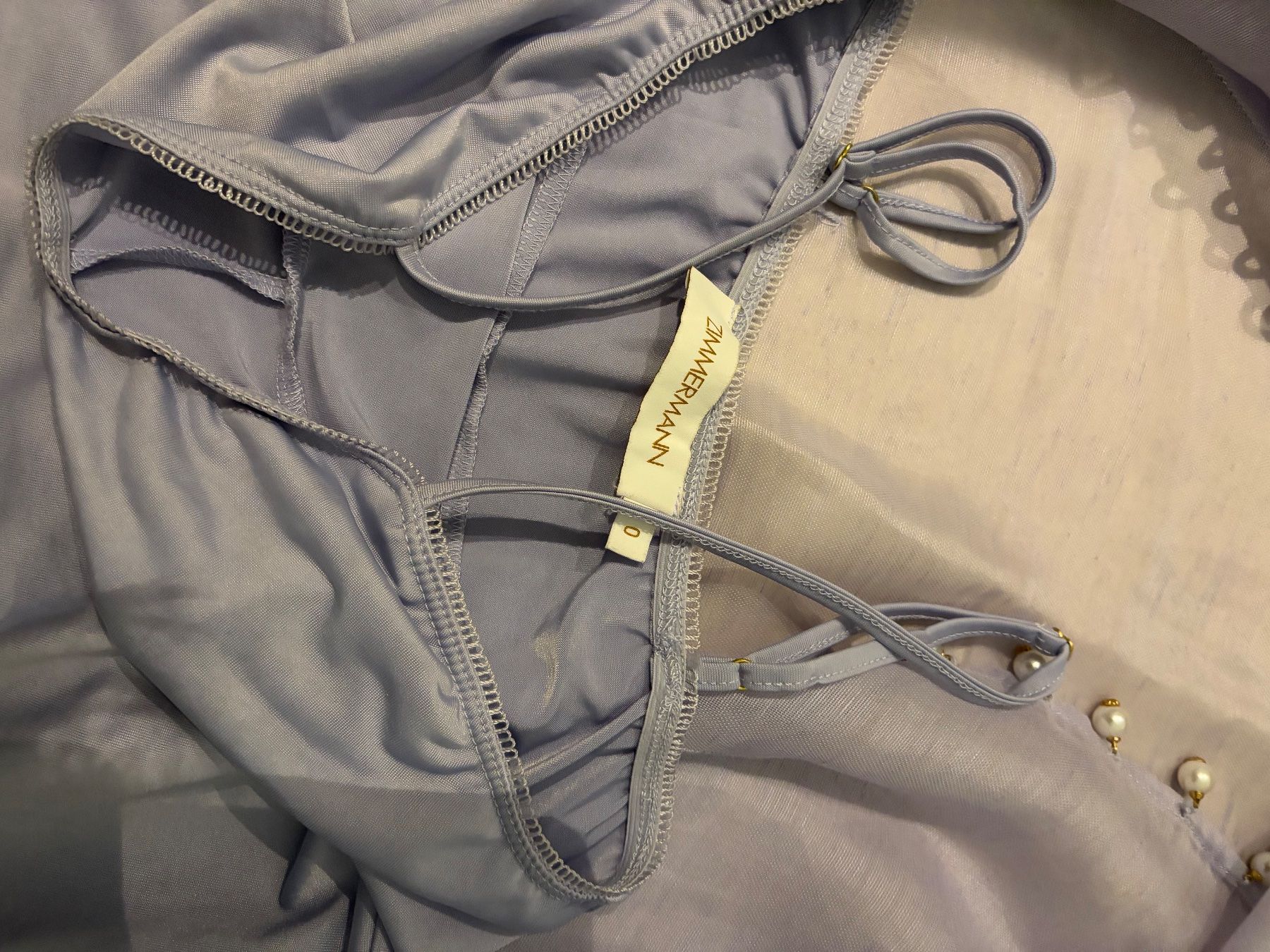 Zimmermann Chemisiers: Zimmermann Bluse lila – Neuf (Voir description) à Zürich par fab_lhd9 2