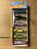 5 Pack Hot Wheels Fast & Furious