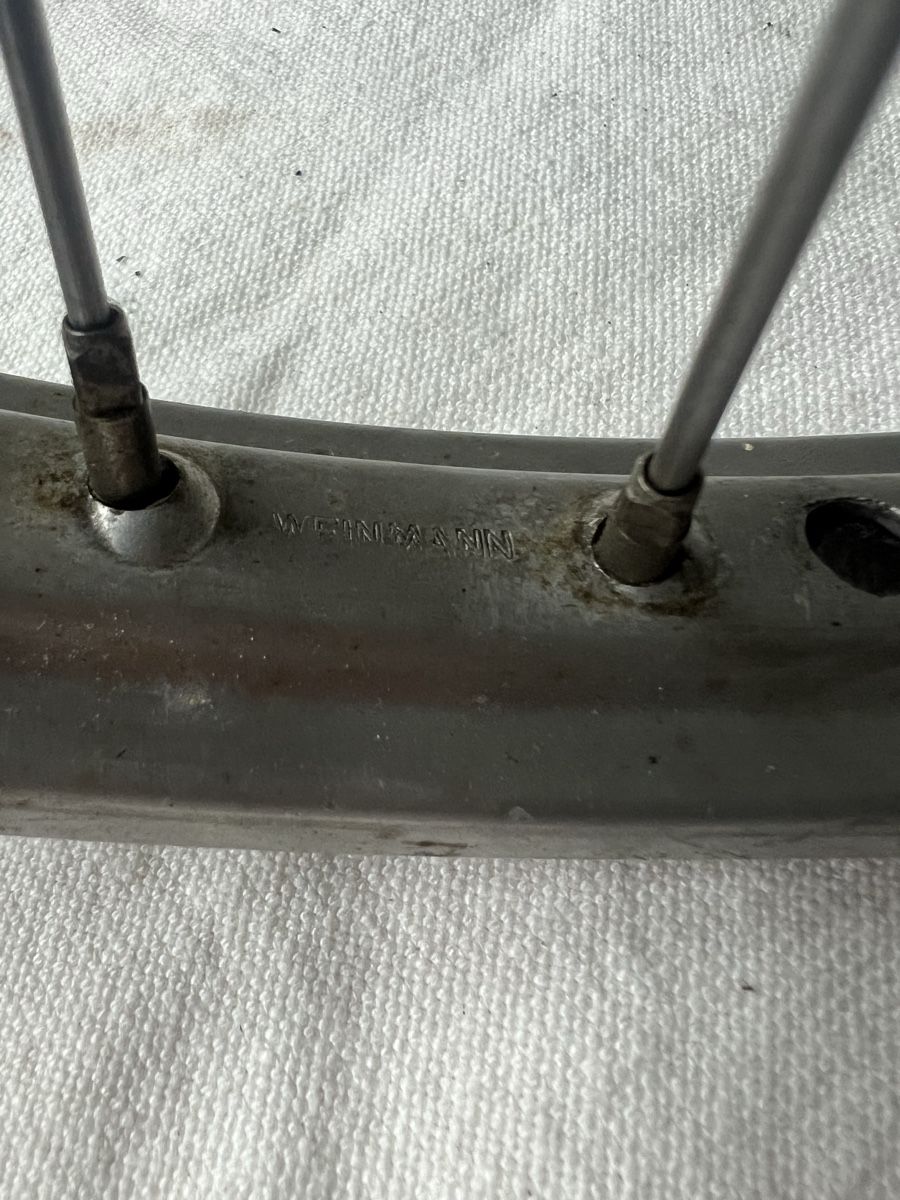 Weinmann Pneumatici & Ruote complete: Weinmann Vorder-/Hinterrad 21x2 Speichenfelgen – Usato da Adligenswil venduto da Mgiuli 9