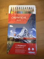Crayons aquarellables Caran d'Ache Prismalo 12 neufs