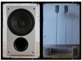 Canton Surround LS Set aus der CD Serie mit Aktiv Subwoofer