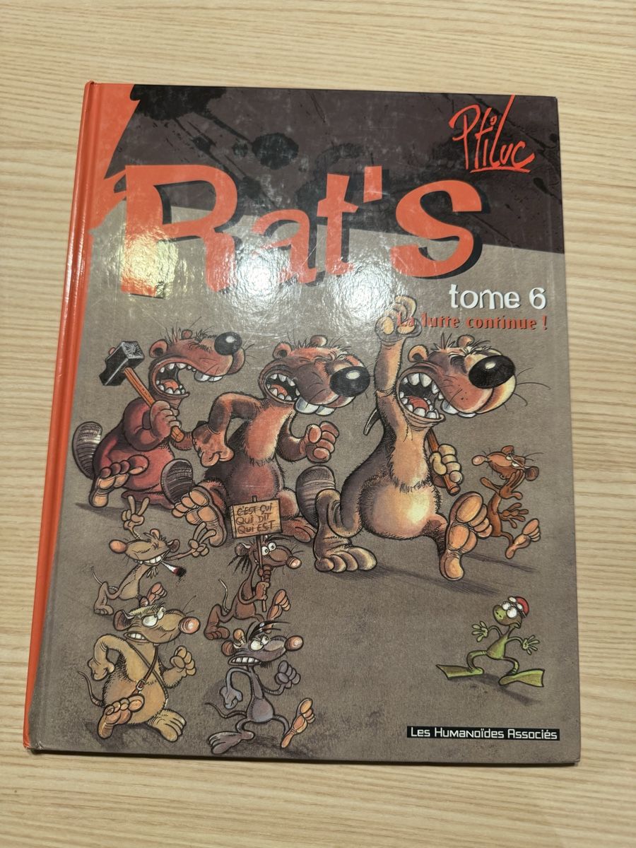 Fumetti: BD Rat's Tome 6 - Ptitluc - – Usato da Veyrier venduto da kimedovapa