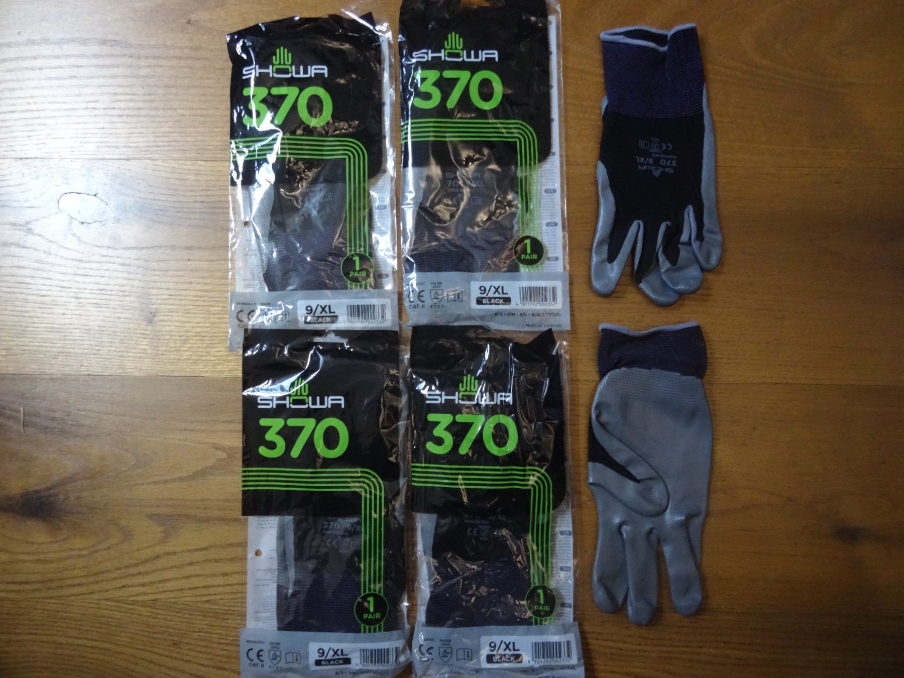 Handschuhe & Handstulpen: Showa 370 Arbeitshandschuhe – Neu und originalverpackt aus Balm b. Günsberg von enomis83