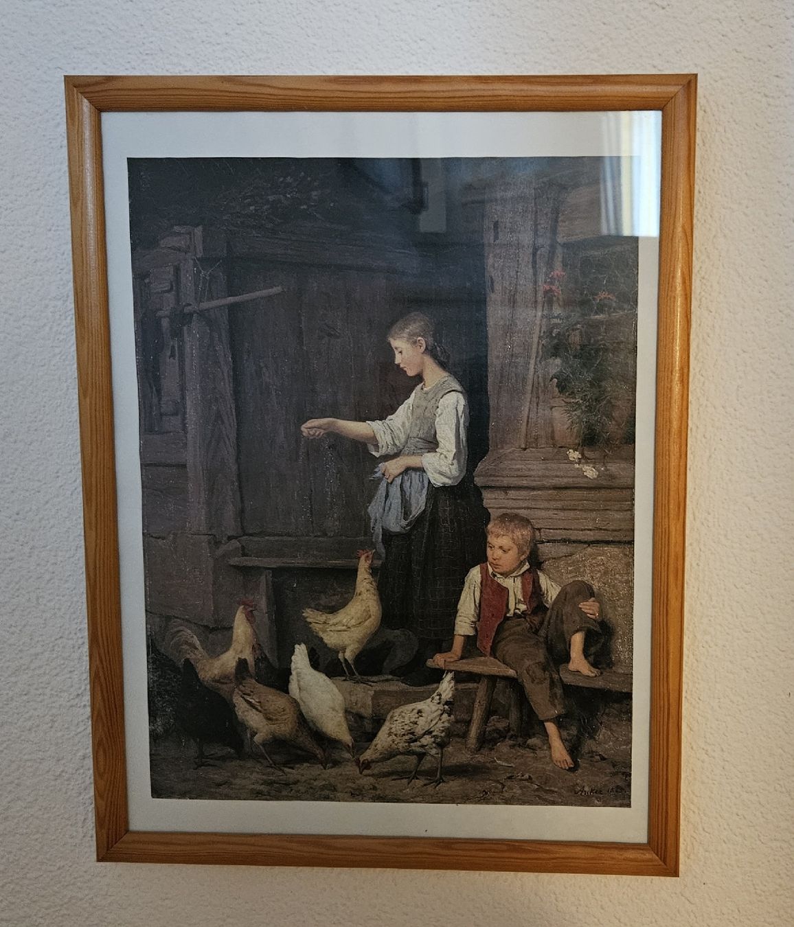 Posters & Illustrations: 6 Albert Anker Kalenderbilder mit Holzrahmen. – D'occasion à Menziken par the_zw6x 3