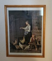 Bilder mit Holzrahmen 6 Stück Kalenderfotos vonAlbert Anker