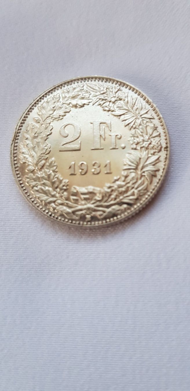 Tutti le monete: 2 Franken 1931 Schweiz – Usato da Dällikon venduto da Toyfan 3