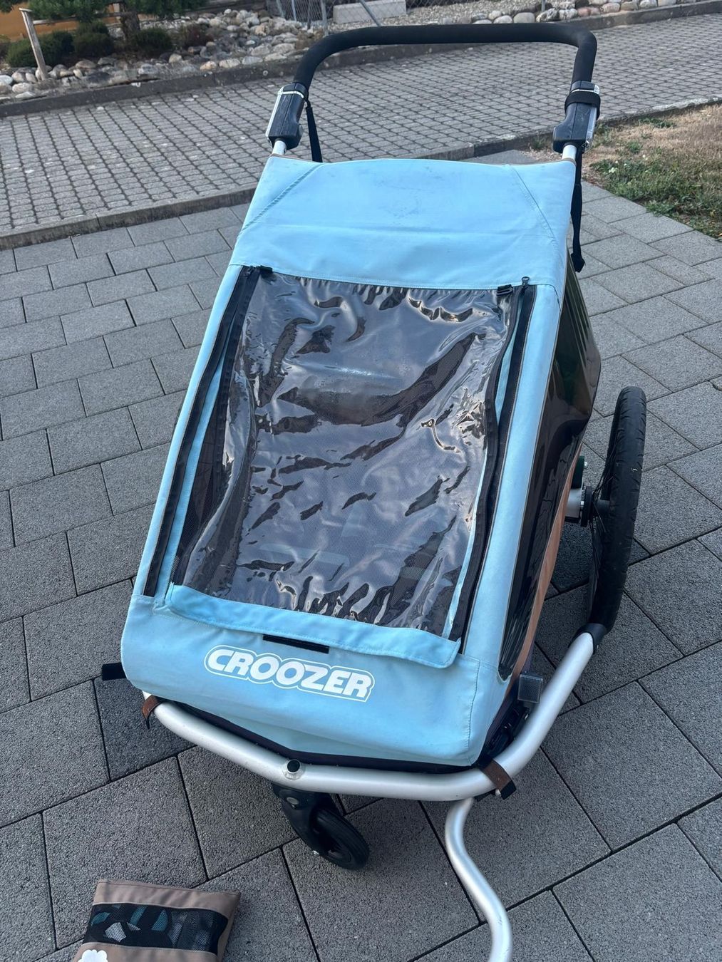 Croozer Rimorchi: Fahrradanhänger Croozer for two – Usato da Heimenhausen venduto da Rmice 3