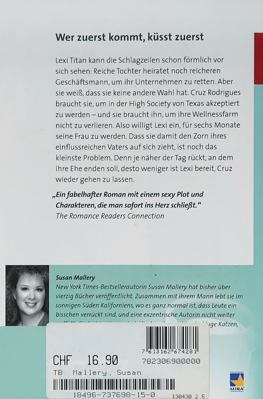 Bücher: Susan Mallery Romane, 3 Stk.   Titan Sisters – Gebraucht aus Belp von Utah7 3