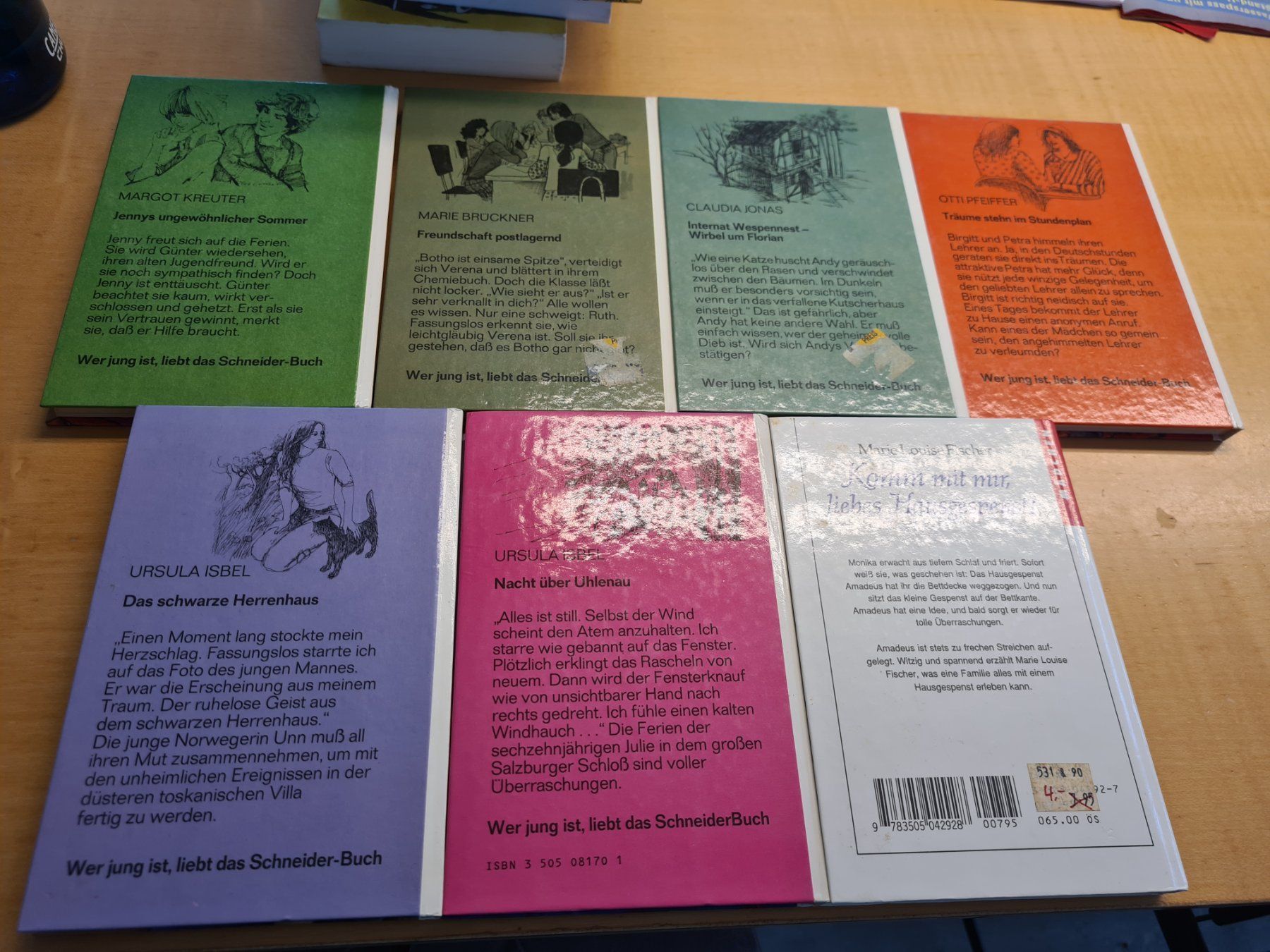 Bücher: 7 Mädchen Bücher – Gebraucht aus Killwangen von KIANA08 1