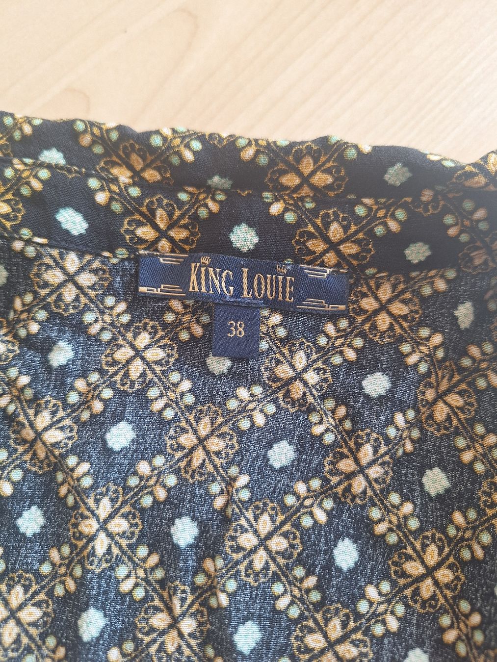 King Louie Vestiti: King Louie Blusenkleid, Gr. 38 – Usato da Zürich venduto da Zelda14 5