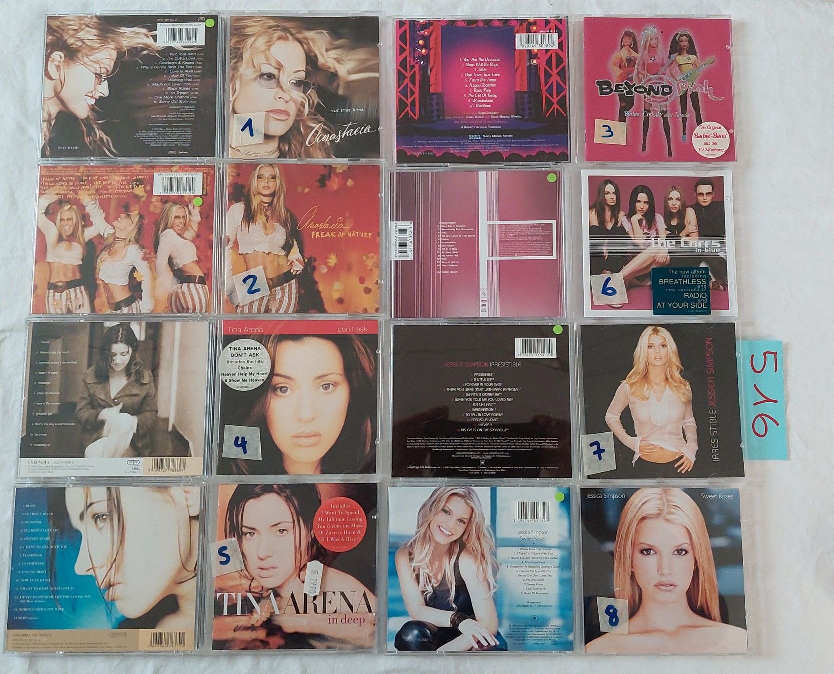 CD: 58 CD Lady Power, auch Einzelne möglich – Usato da Uitikon Waldegg venduto da Smeragol 1