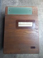 Antike hölzerne rare alte Registrierkasse ERO E.Ruegg Olten