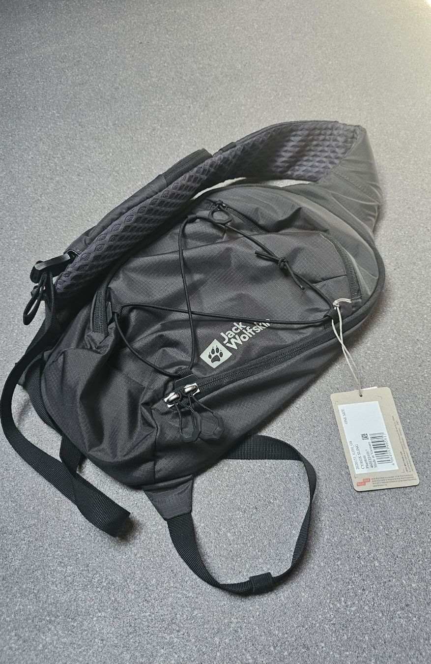 Jack Wolfskin Zaini: Jack Wolfskin Cyrox Sling (Phantom) – Nuovo (secondo la descrizione) da Wohlen AG venduto da mko_2qxf 3