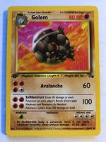 Golem (uncommon) 1st Fossil - MINT - ab 1.-