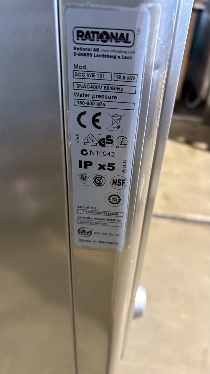 Rational Forni: Rational SCC WE 101 Kombidämpfer – Usato da Wohlen AG venduto da Moh80 7
