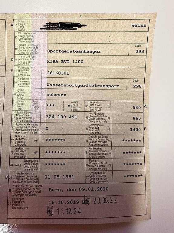 Rimorchi: Bootsanhänger Strassentrailer – Usato da Langnau i.E. venduto da swoerny 4