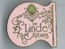 Schild "zur Linde Kyburg" Pin