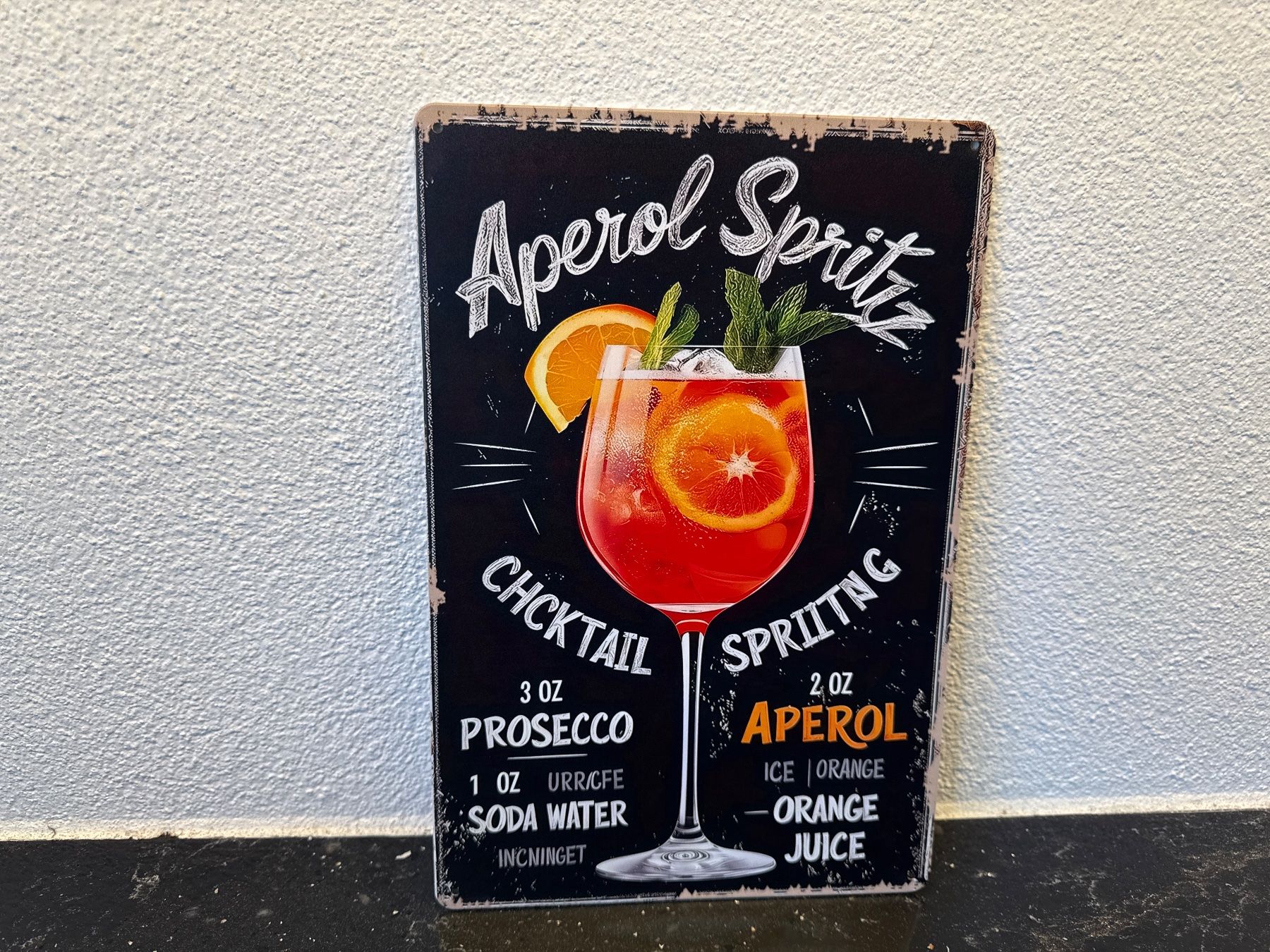 Insegne: METALL SCHILD APEROL SPRITZ / 1 Stück / NEU/ – Nuovo e nell'imballaggio originale da Seon venduto da Aaargauer01 2