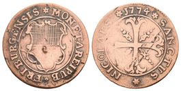 Freiburg Halbbatzen 1774 /609/