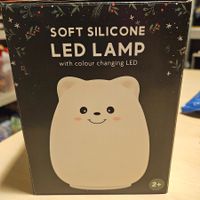 LED Lampe, Silikon, Coop Sammelaktion mit Farbwechsel, neu