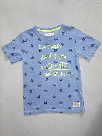 T-shirt Schildkröten no Rules Gr.110 Marke: Staccato
