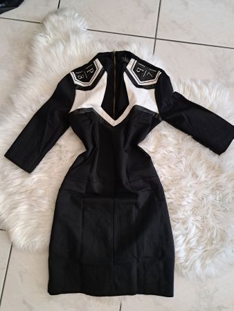 Schwarzes Kleid Philipp Plein