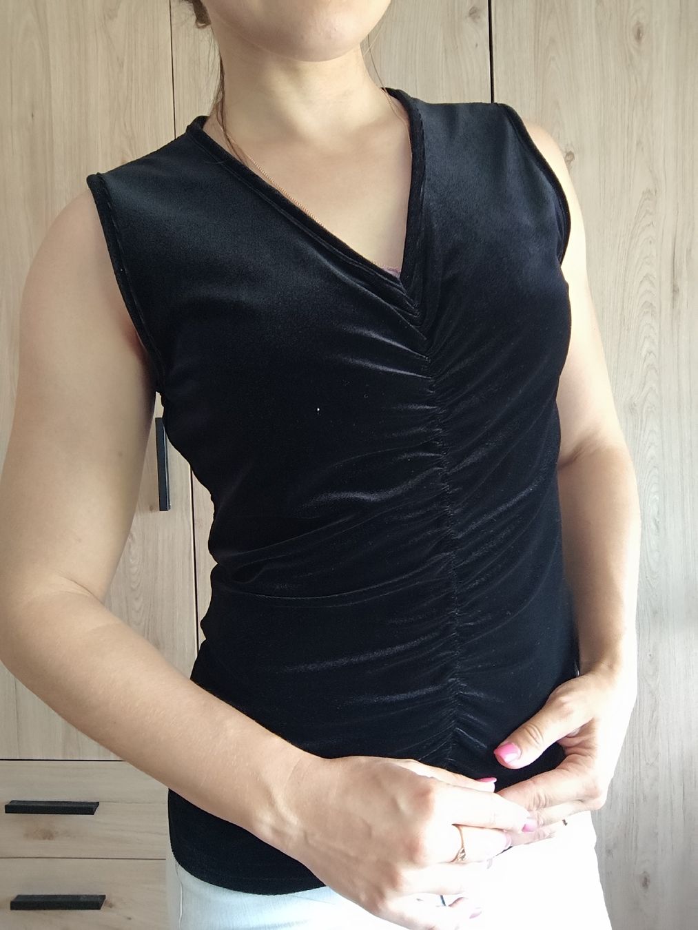 Tops: Black Velvet Top Size S Canda – D'occasion à Mägenwil par VintageGirly 3