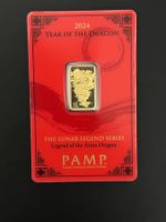 Goldbarren 5 g Pamp Swiss Made
