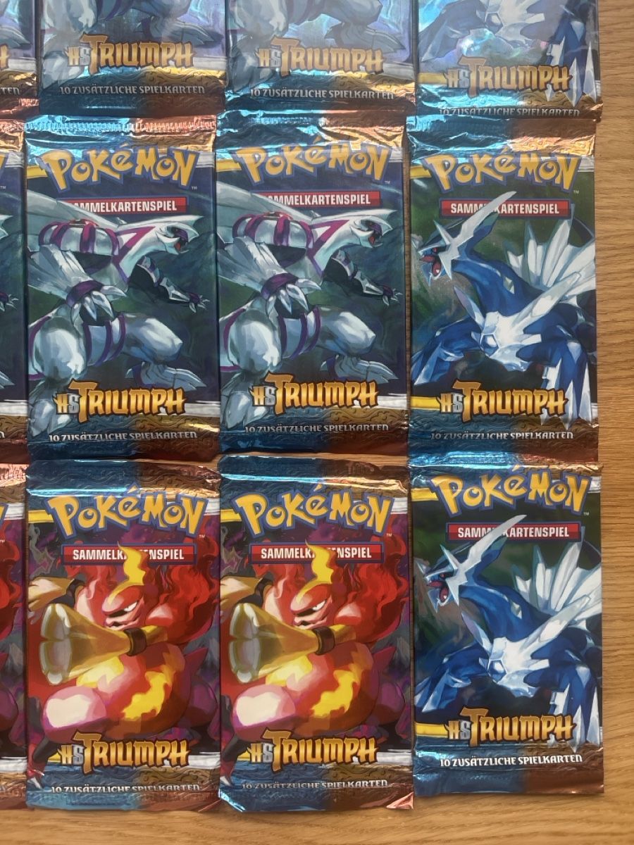 Pokémon Carte collezionabili: Pokemon TCG "HS Triumph" Booster Packs Sealed 2011 – Nuovo e nell'imballaggio originale da steinhausen venduto da pat_nc2x 4