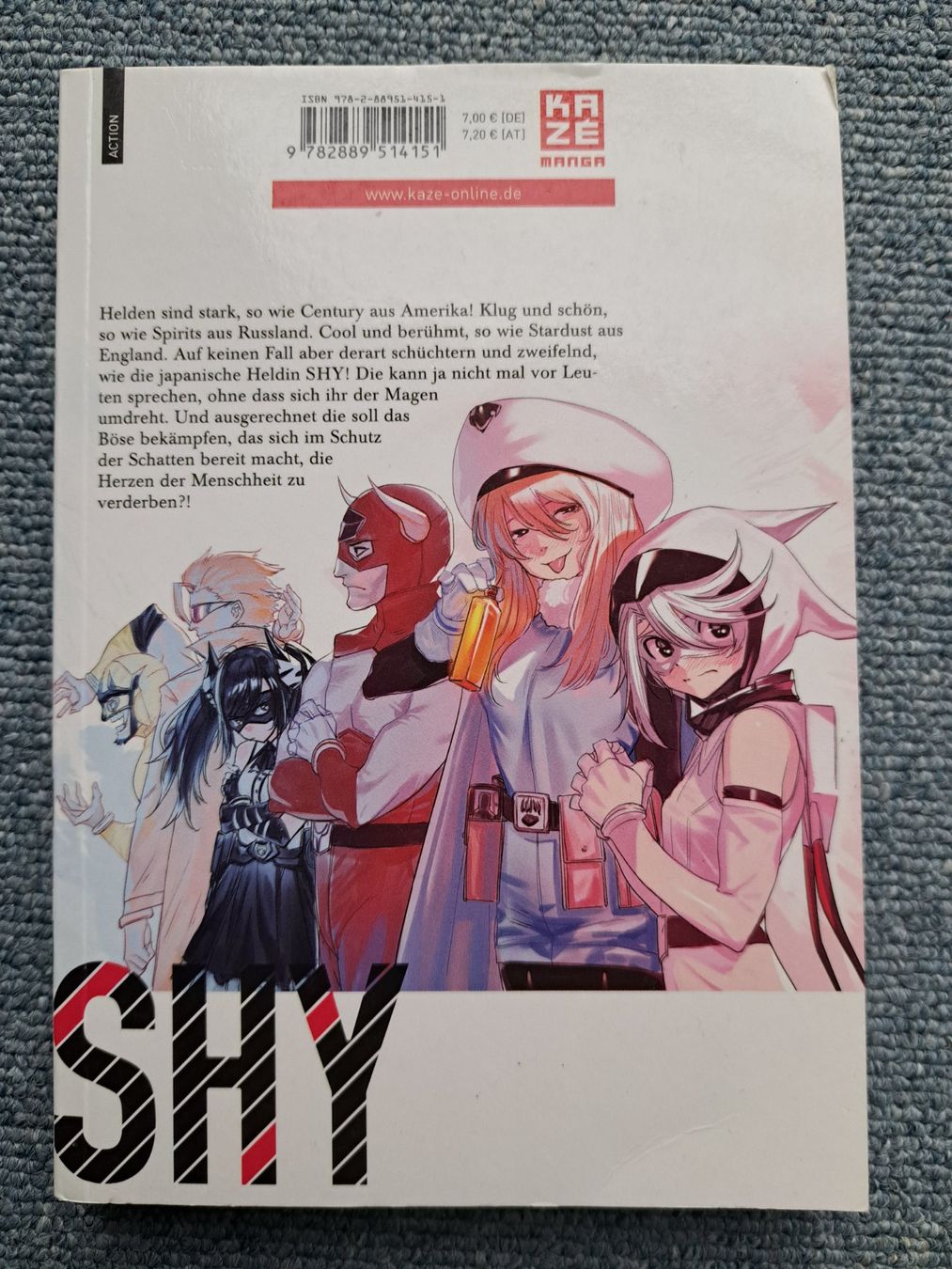 Comics: SHY 1 Manga – Gebraucht aus Killwangen von KIANA08 1