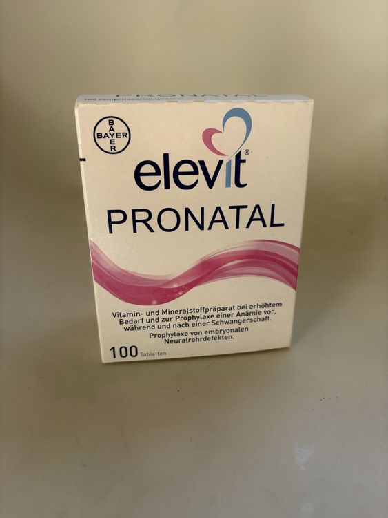 Elevit Pronatal 100 Stk, Neu und ungeöffnet (Neu und originalverpackt ...