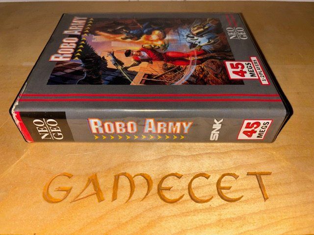 Snk Giochi: Robo Army SNK Neo Geo AES PAL Version – Usato da Steinach venduto da Gamecet 4