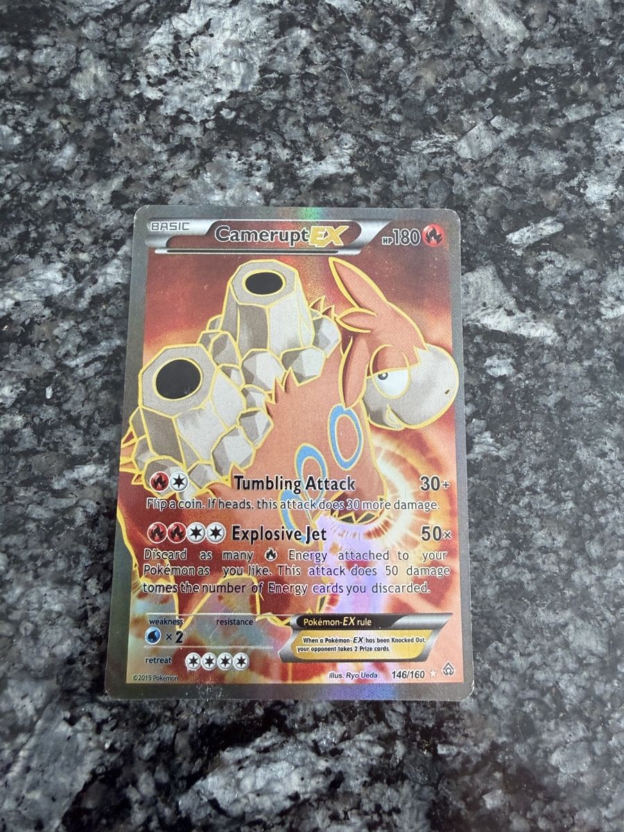 Pokémon Carte collezionabili: Pokémon Camerupt EX 146/160 – Usato da Liestal venduto da arl_6tv7