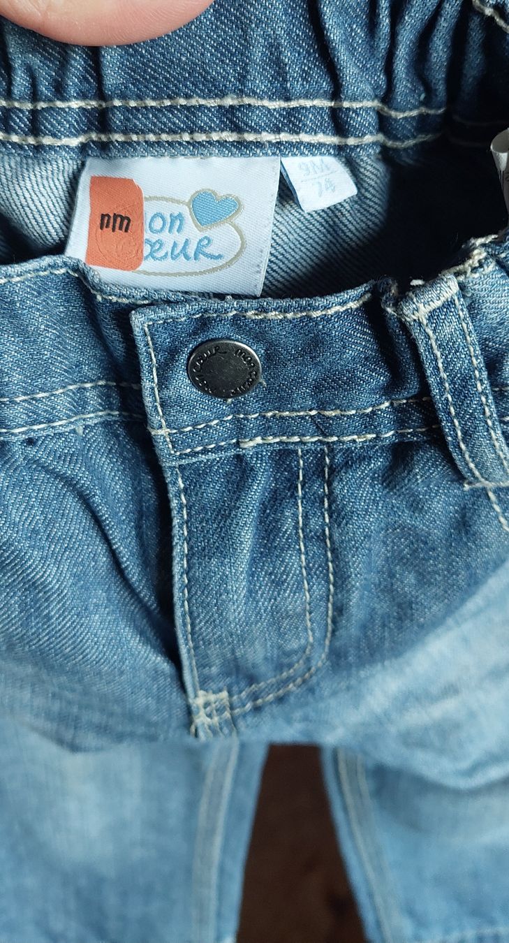 Pantaloni: Baby Jeans blau 74 – Usato da Schmidrüti venduto da Novemberchind 2