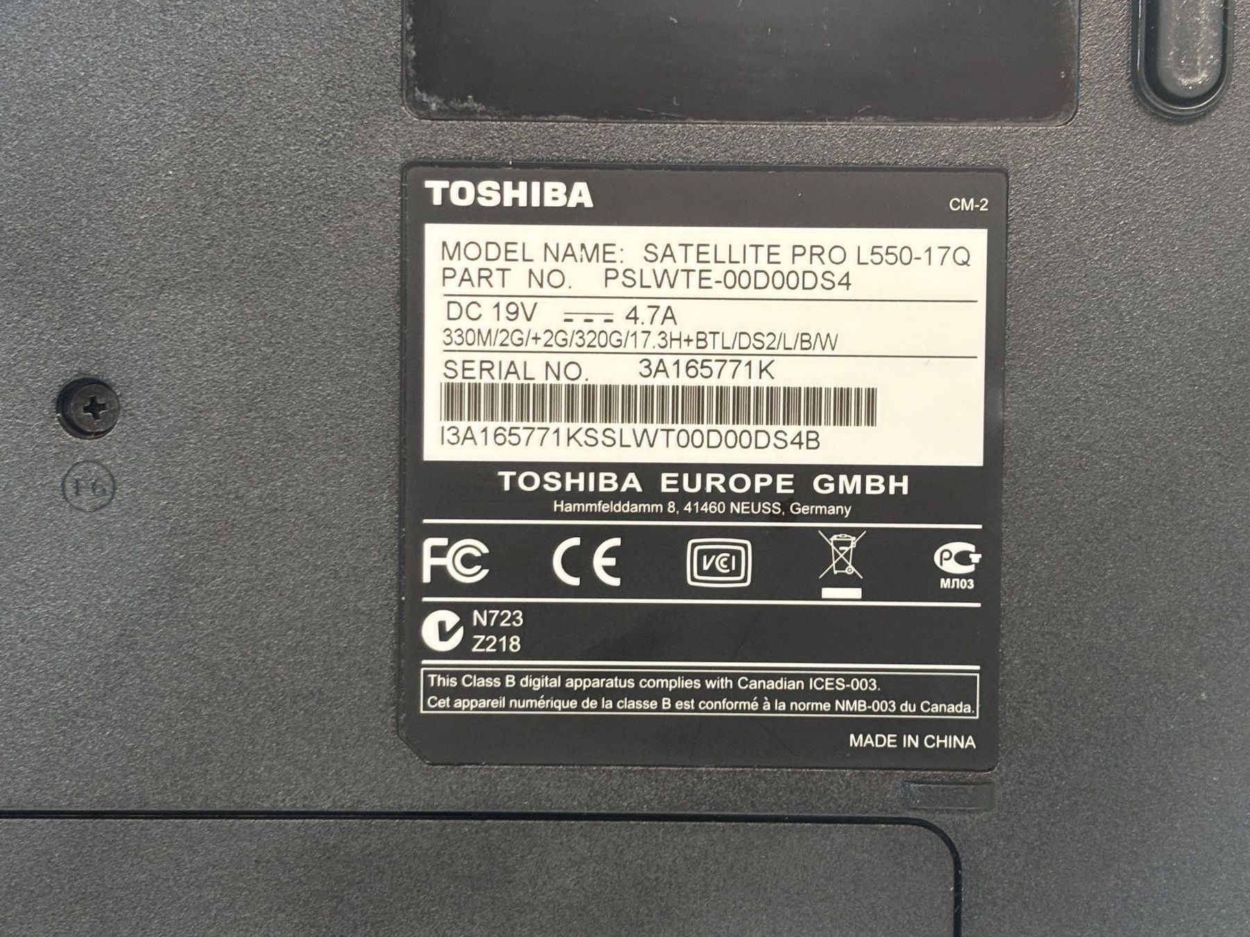 Toshiba Notebooks: Notebook 17.3" Toshiba Satellite Pro, Intel Core i3, DEFEKT – Defekt aus Lachen SZ von alcom-electronics 6