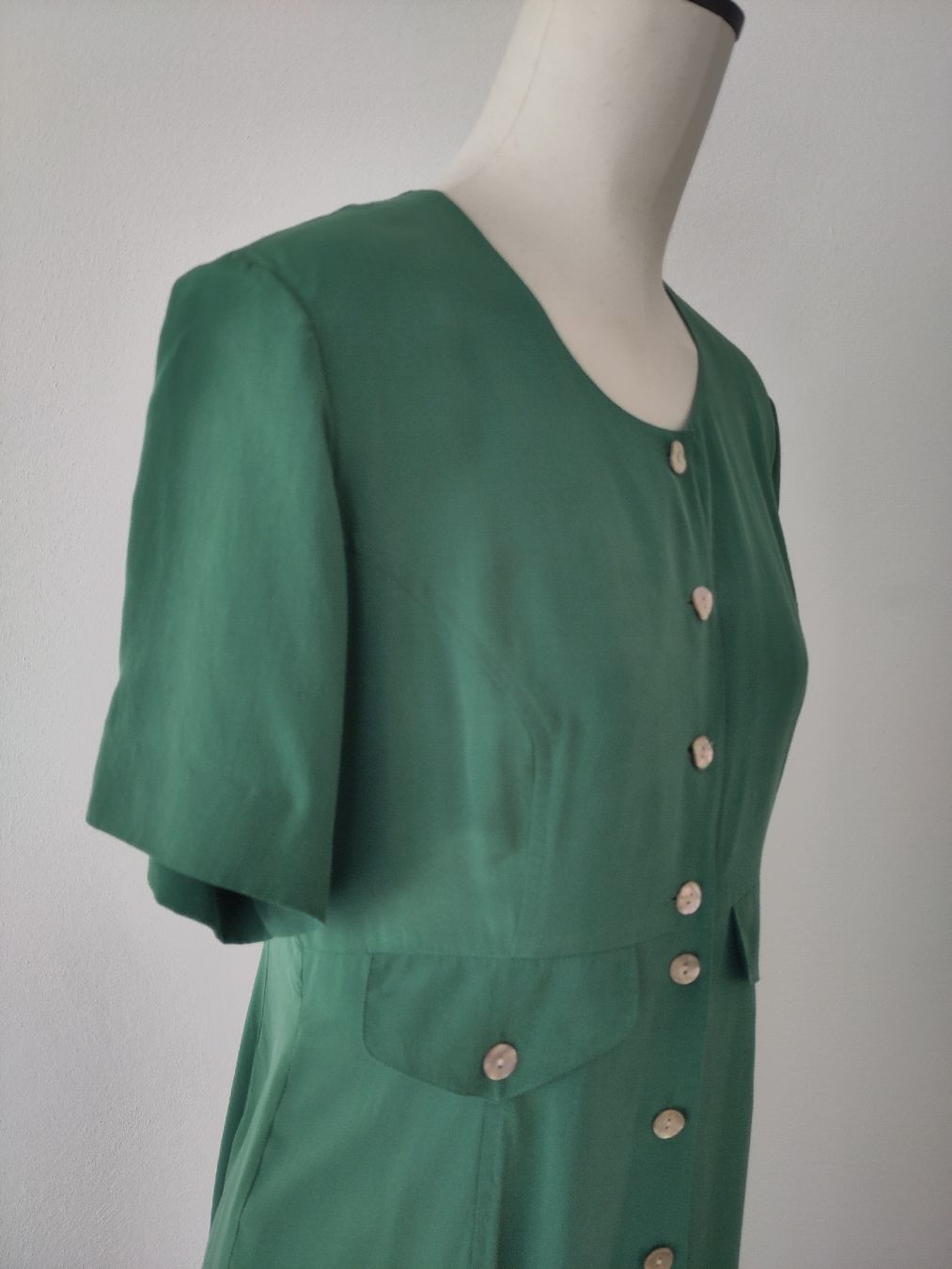 Kleider: Wunderschönes Seidenkleid von Spengler 36/38 – Neu (gemäss Beschreibung) aus Pfäffikon ZH von Julia071 3